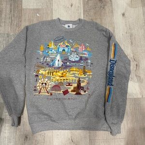 Disneyland Resort gray sweatshirt